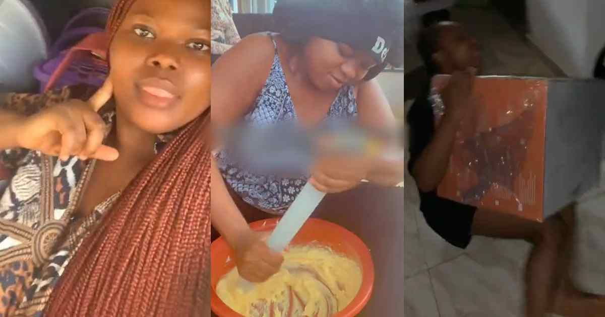Lady gifts her friend a mixer for her birthday to avoid mixing butter and sugar with ‘local tools’ whenever she requests a free cake (WATCH)