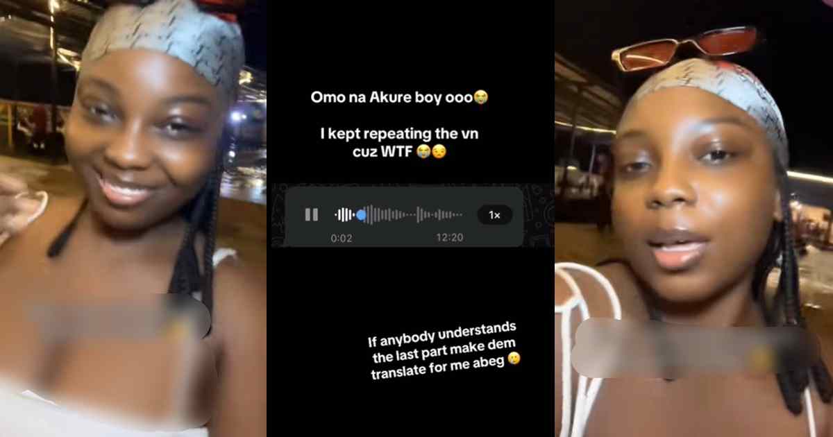 Lady stúnned after a man with whom her friend shared her phone number greeted her using a f@ke accent (VIDEO)