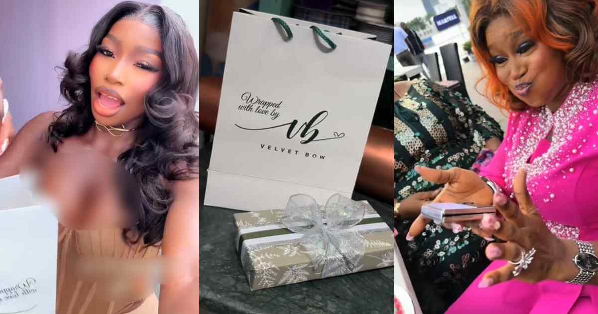 Lady shares her mother’s hilarious reaction after surprising her with a flip phone for her birthday (WATCH)