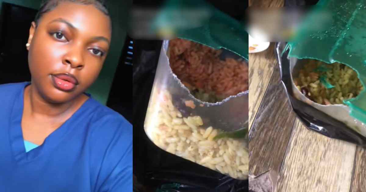 “I find tɘars I no see” – Nurse stúnned after a rat ate her plate of food at the hospital where she works (VIDEO)