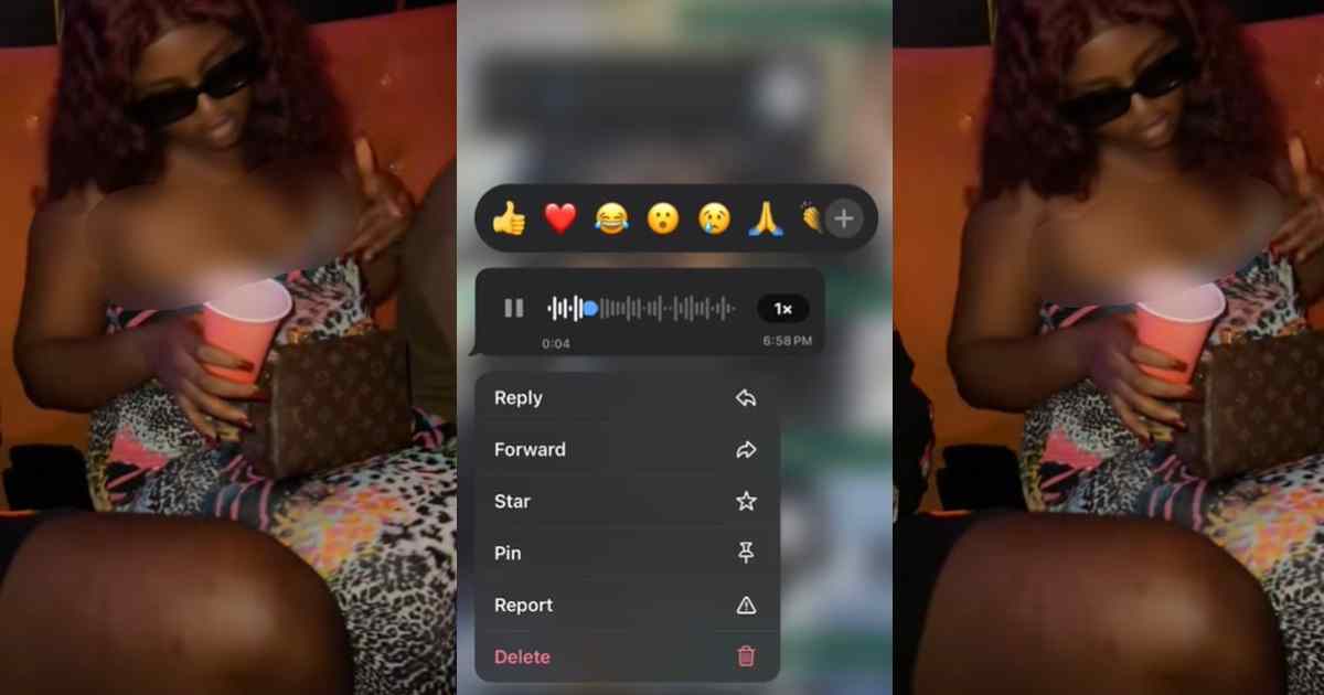 “Don’t you ever message him again” – Lady receives an unexpected response from her brother’s girlfriend to a message she sent him (WATCH)