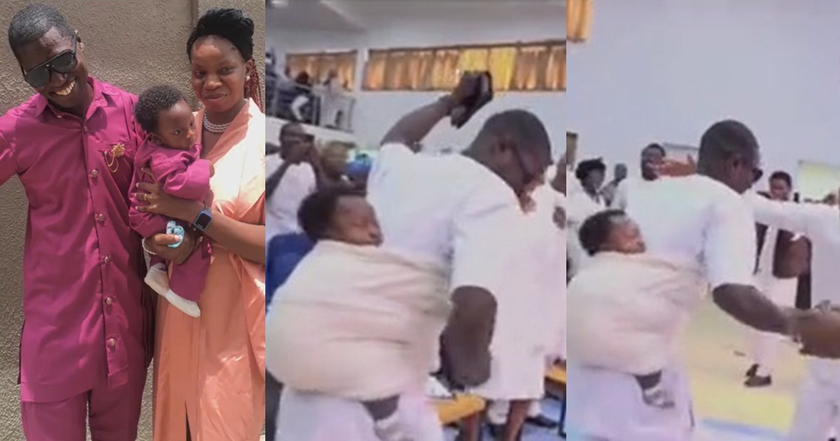 Woman shares how her sister’s husband turned up for Father’s Day in church (WATCH)