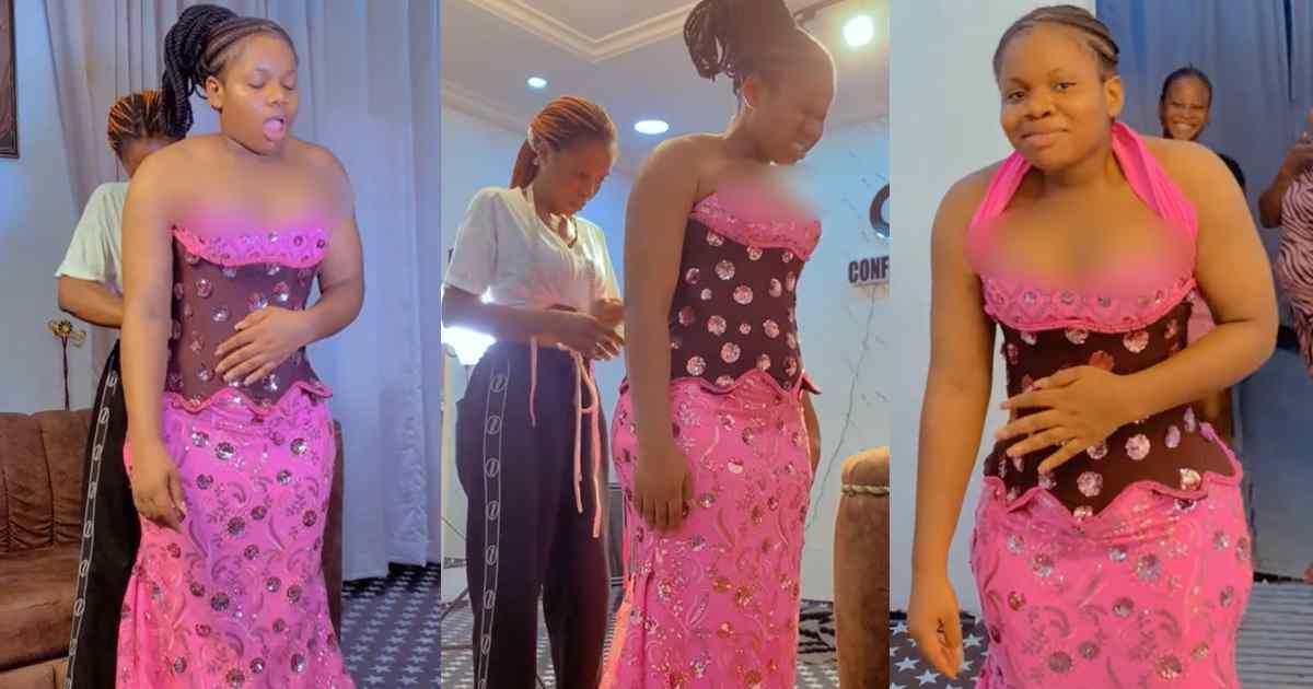 “She should have said something” – Fashion designer shares how her student strúggled to breathe while wearing a corset dress (WATCH)
