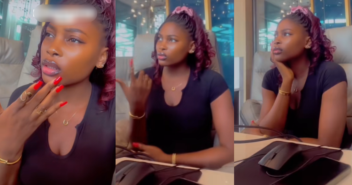 “Lip gloss is not allowed” – Lady shares her experience on her first day at work (Watch)