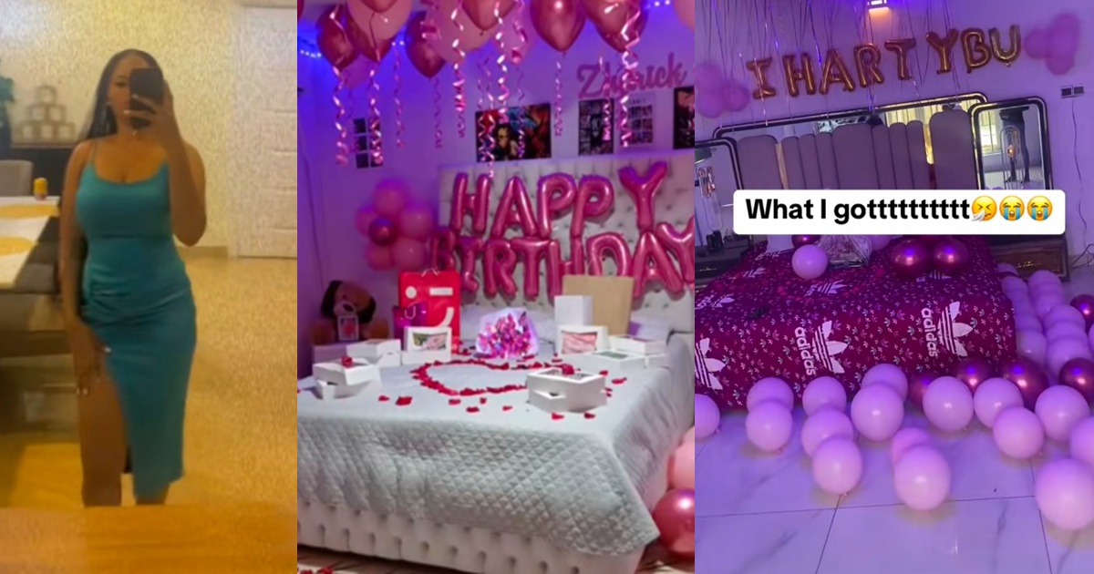 “I specifically said what I want is I Heart You not I Hart You” – Business owner disappo!nted as surprise vendor misspells ‘HEART’ in a birthday decoration (VIDEO)