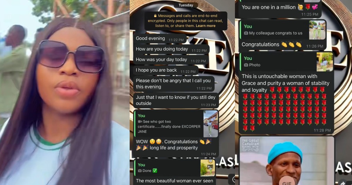 “Please, what do I do? Should I bl0ck him?” – Lady asks as she shares the messages she received from her bike man after he viewed her status (WATCH) 