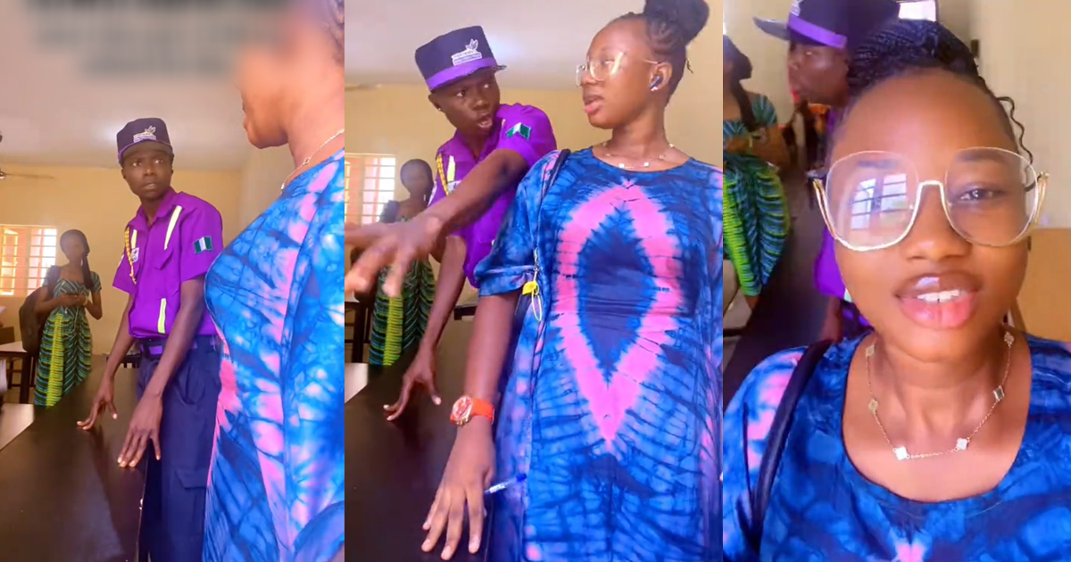 Student shares the unexpected moment a security officer stopped her from recording a video in her school (VIDEO)