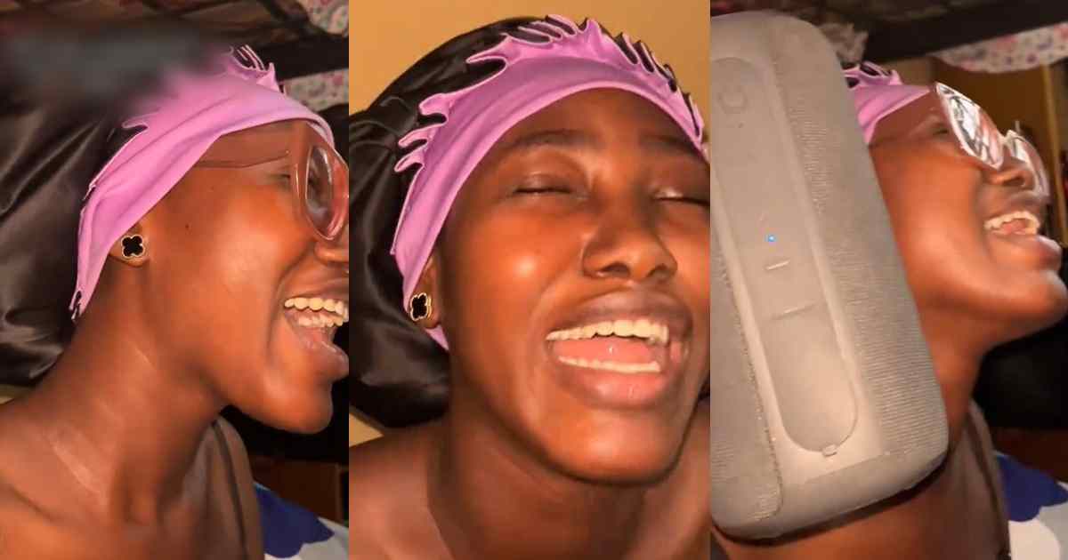 Lady records her roommate singing a heartbrǝak song after her boyfriend refuses to text for 3 days (Video)