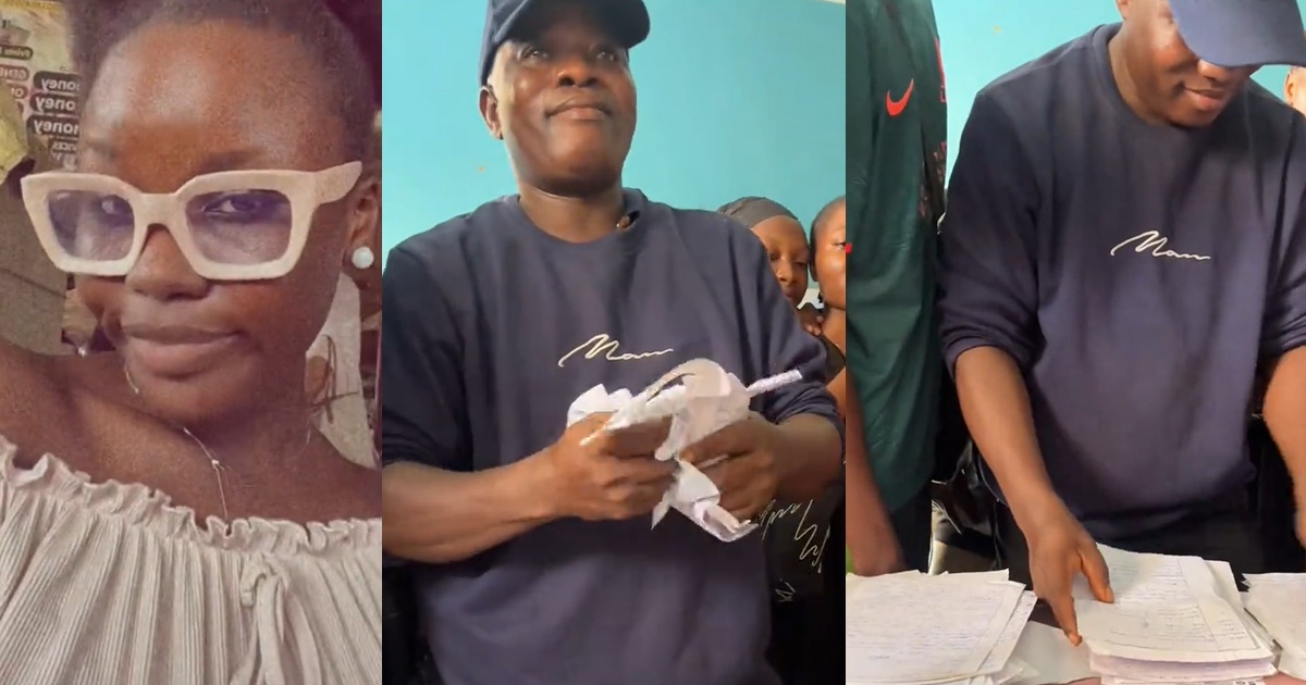 University student reveals how lecturer t0re test scripts after some students used 60 leaves exercise book (WATCH)