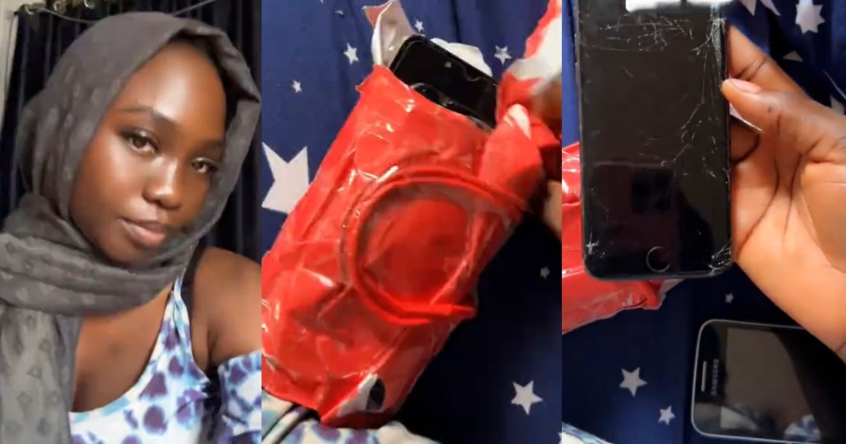Lady shares phones sent to her family members from abroad(WATCH)