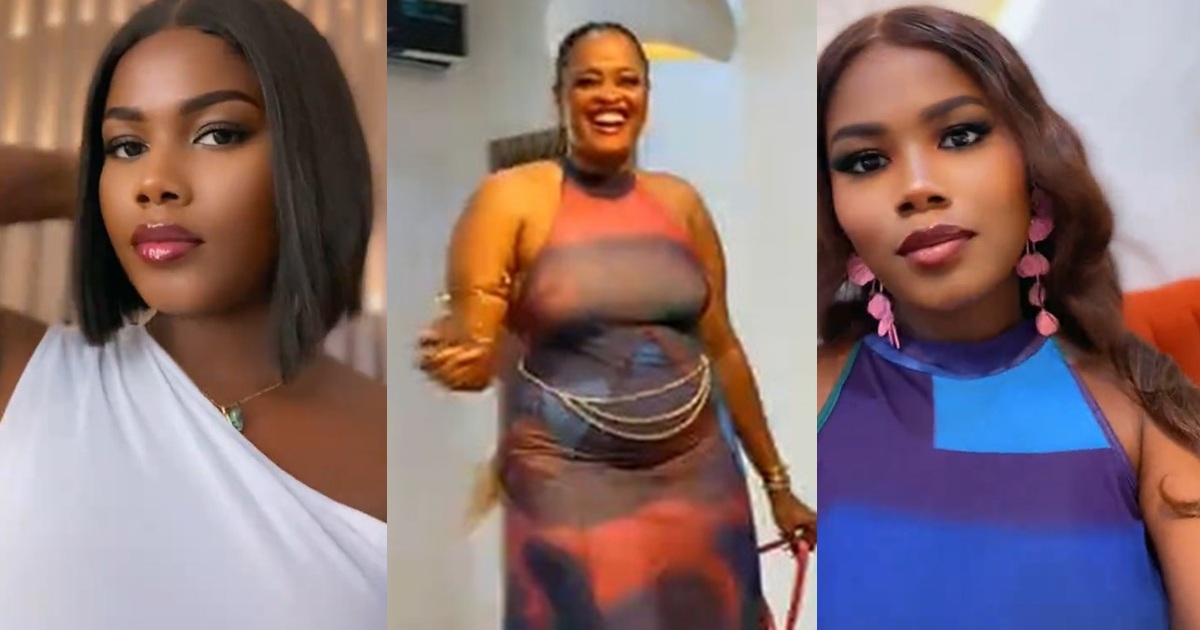 Lady shares how she and her friend coincindentally showed up to lunch in matching outfits (WATCH)