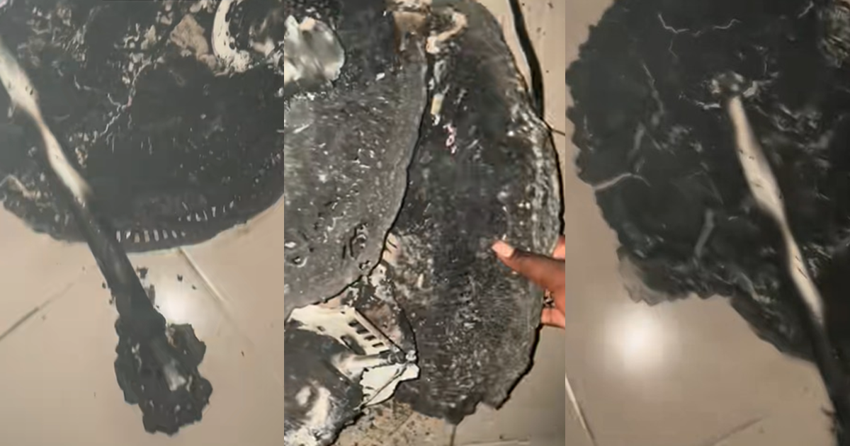Lady miraculously escapɘs a trag!c incident as the standing fan in her room burns to ashes overnight while she was asleep (WATCH)