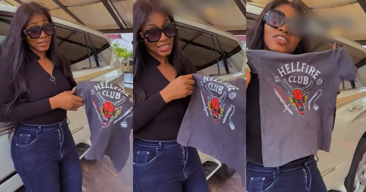 “Am I being too dramat!c?” – A mother asks after buying a “Hɘll F!re” shirt by mistake and deciding to turn it into a rag (WATCH)