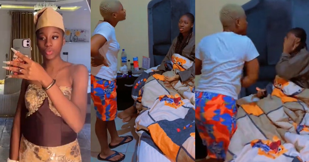 Lady shares moment her mum showed up to embarr@ss her after finding out she lodged in a hotel (WATCH)
