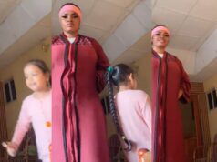 “Nothing concern my cousins with wig” – Lady says as She Flaunts Her Adorable Cousins’ Naturally Long Hair (WATCH)