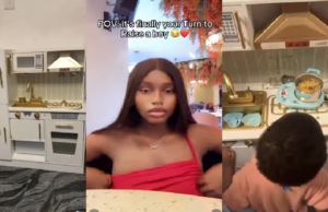 “It’s finally you Turn to Raise a boy” – A young mother shares how she raises her son to be more independent (VIDEO)