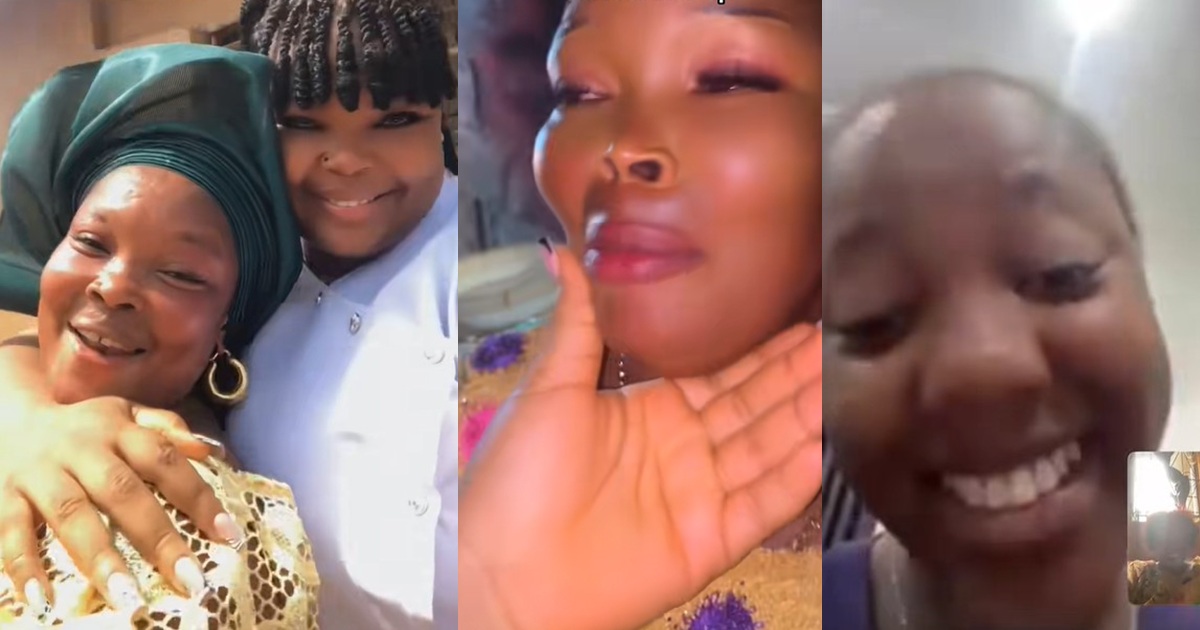 Lady turned to her friend for support after someone made fun of her mother for only having one child on her birthday (Watch)