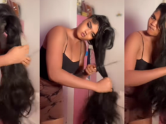 Lady vows never to patronize an online vendor after getting a low-quality wig (Watch)