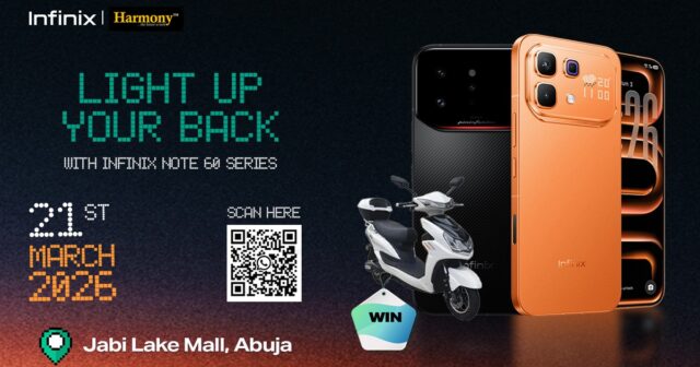 Infinix Light Up Your Back