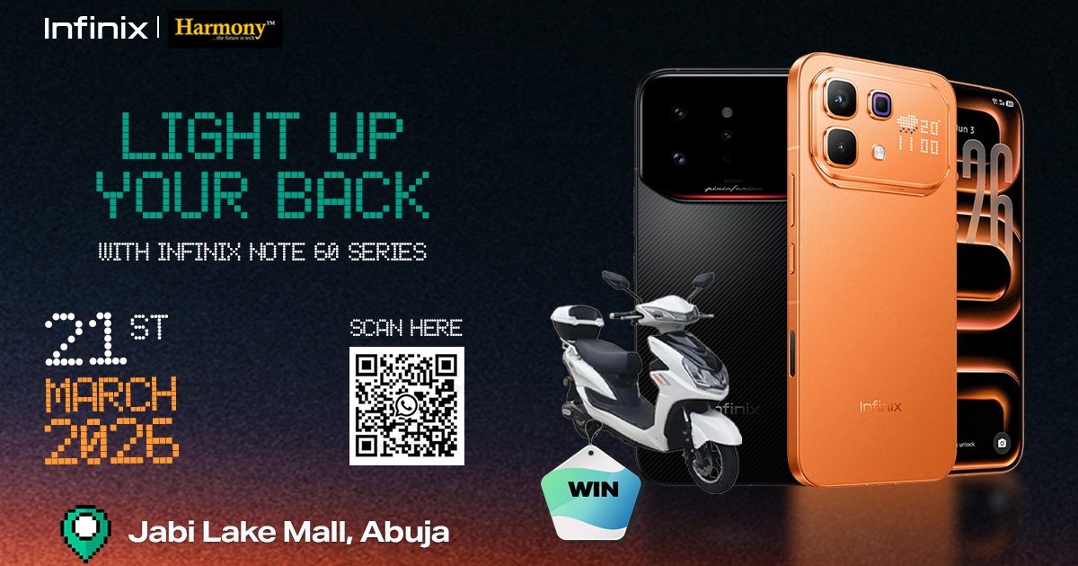 Infinix Set to “Light Up Your Back” with an Unmissable Note 60 Pro Experience in Abuja