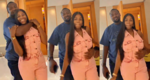 Nigerian mum playfully knocks son after he interrupts private moment with husband (Video)