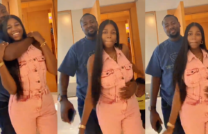 Nigerian mum playfully knocks son after he interrupts private moment with husband (Video)