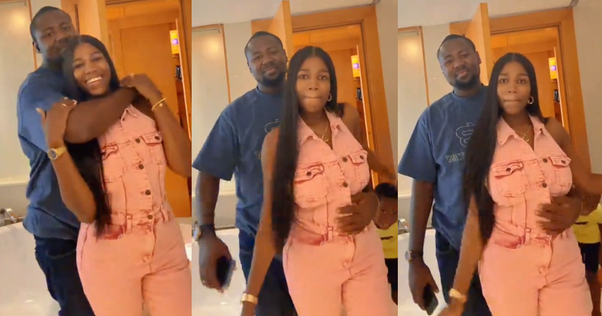 Nigerian mum playfully knocks son after he interrupts private moment with husband (Video)