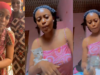 “E never even reach 1 week wey she do this thing o” – Lady faces backlash after mistreating pet cat given for her anger management (WATCH)