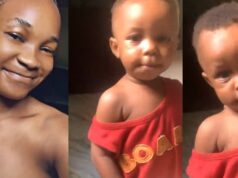 Lady shocked as 1-year-old nephew tells her to “go and get married” (Watch)