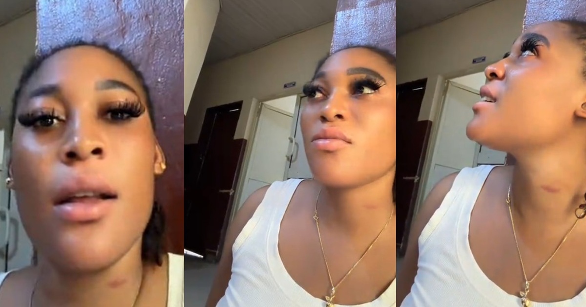 Lady shocked by the intensity of “pregnancy labour” after accompanying a pregnant relative to the hospital (VIDEO)