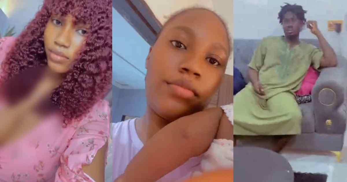 Woman says her husband prefers to do house chores than to carry their baby (Video)