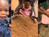 Woman reveals how her UK-born baby refuses to set foot on the soil on her first visit to Nigeria (Watch)
