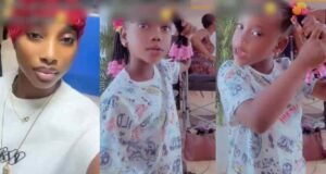 Little girl shocks her aunt after claiming her braids cost ₦1.4 Million (VIDEO)