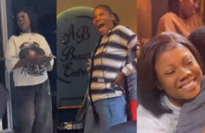 “They even came with their friends” — Lady surprises her siblings with her new shop after pranking them that someone was insulting her (watch)
