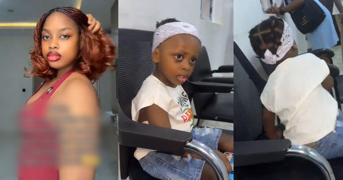 Toddler tries to make a run for it upon hearing another toddler’s scream during a hospital visit for immunization (video)