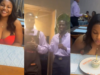 Lady and her friend criticized after faking a birthday to get a free cake at a restaurant (WATCH)