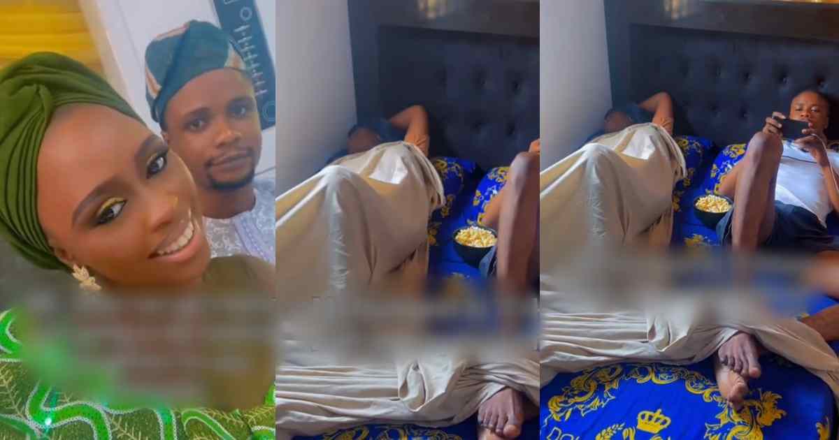 Wife shares her husband eating popcorn at 11:45 am after promising him breakfast daily in their marriage (Video)
