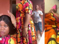 “I’m the apple of my familys eyes” – Only daughter shows off how her dad assisted her to prepare for church (Video)