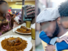 Lady shares outcome after her period came while she was eating at a Buka