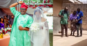 “Parenthood doesn’t end at the altar” — Nigerian woman shares heartwarming video of her husband supporting their pregnant daughter during labour