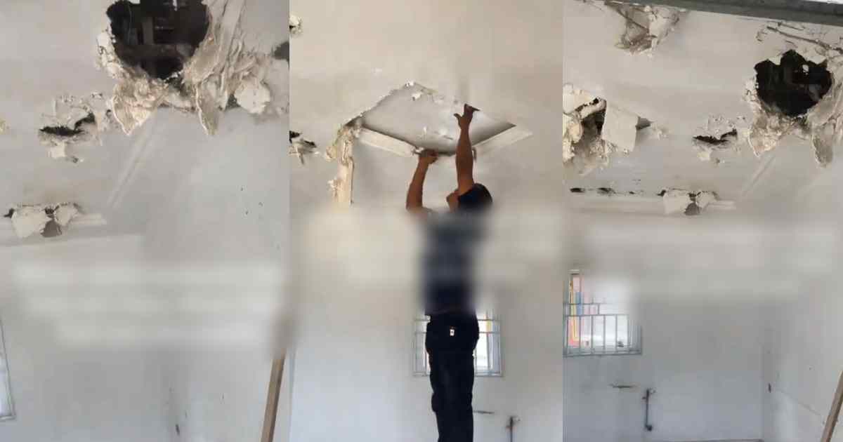 Tenant removes POP ceiling after receiving quit notice from landlord (Watch)