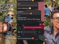“You don’t have sense” – Lady lashes out on young man after he rejected an invite to her house