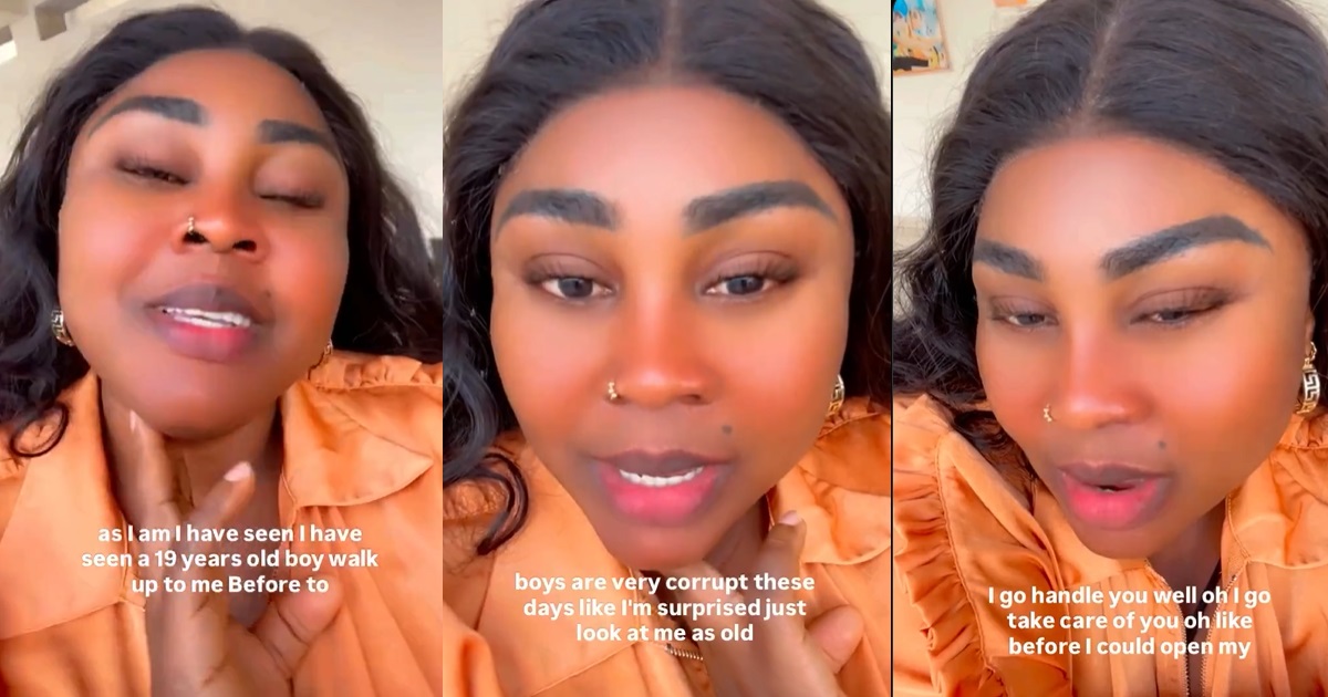 “Boys are very c0rrupt these day” – Woman shares how a 19-year-boy asked her out