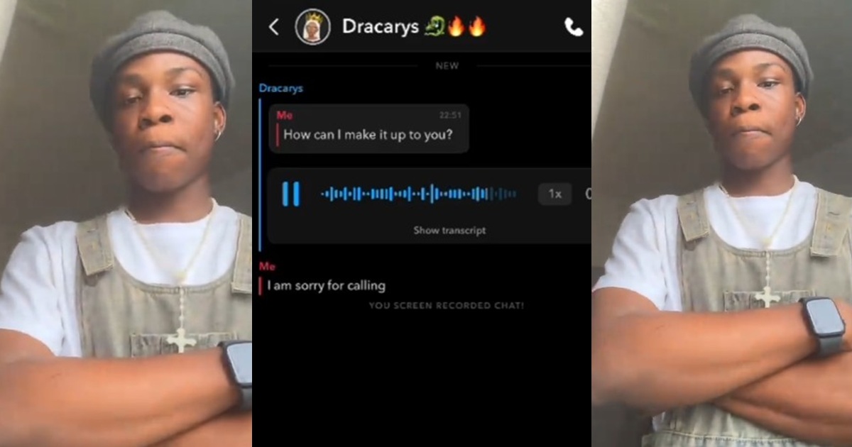 “Send ₦100k to my account, then I’ll calm down to listen to you” – Man shares response from a girl he mistakenly called on Snapchat