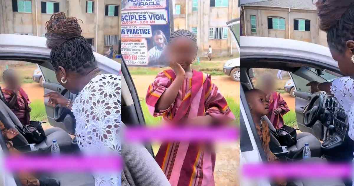 “It’s my turn to be a mother”— Nigerian mum scolds daughter for allegedly applying lip gloss (Watch)