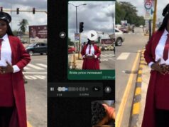 “Where did you keep my child?” – Man reacts after wife shares birthday photoshoot video taken on the road (Audio)