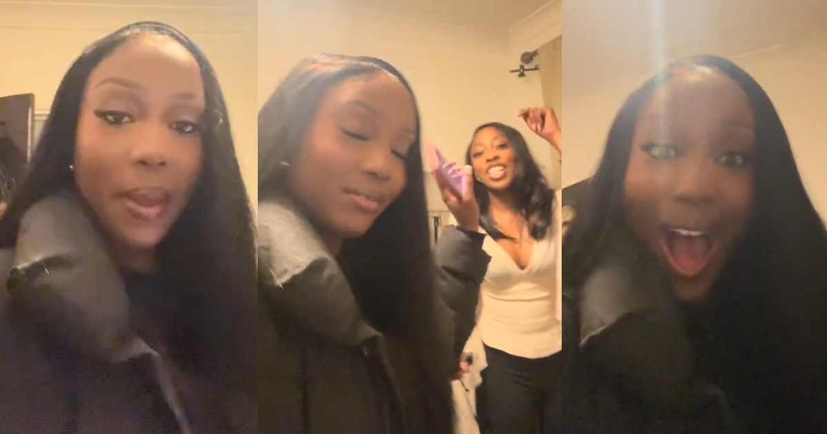 Lady left speechless after friend’s Yoruba prayer for her new apartment took an unexpected turn (Watch)