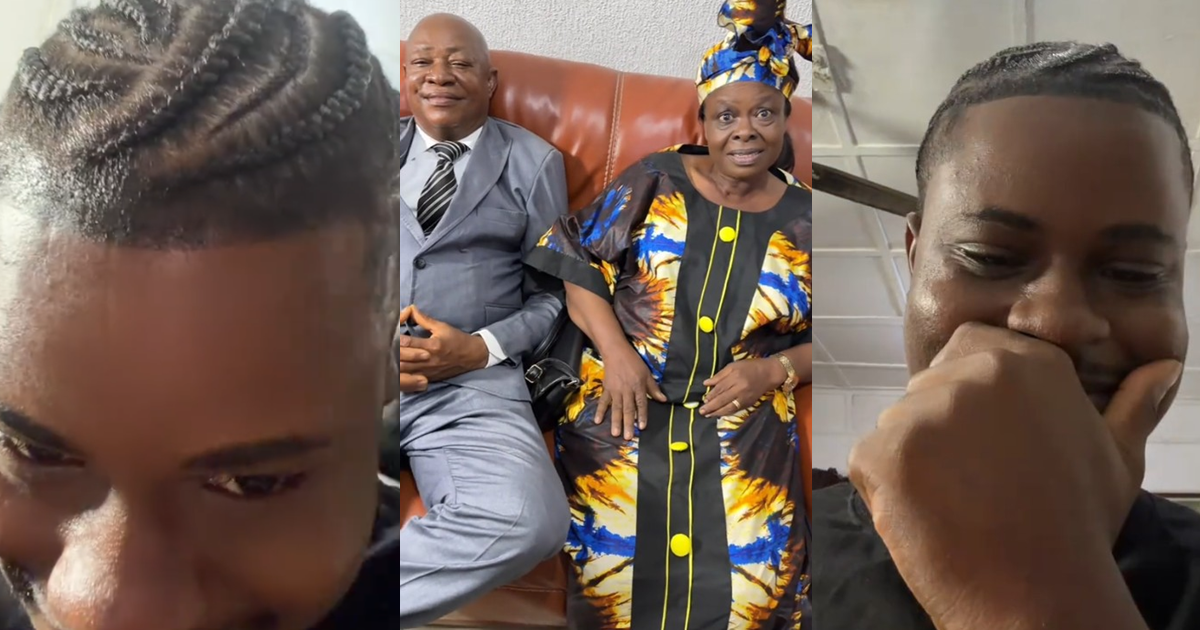 Man shares his African parents’ reaction to his hair being braided for the first time (Video)