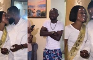 Man left speechless as his younger sister kisses her husband-to-be at a family function (WATCH)