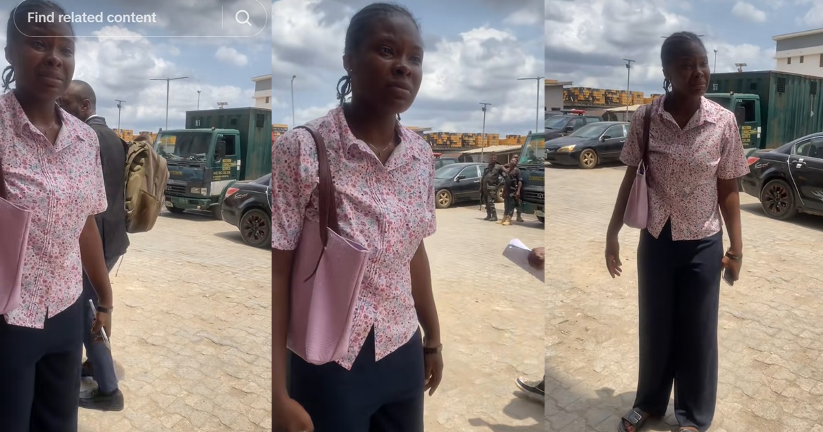 Lady who claimed to have been r@ped cr!es out after the judge said she had no case